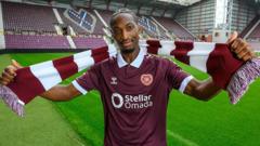 Hearts sign Mendy for potential Forest Green record fee cover