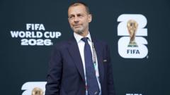 Uefa president boycotts World Cup final in protest against Fifa cover