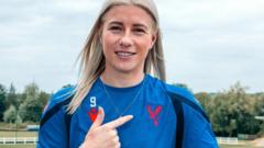 Promoted Crystal Palace sign striker England cover
