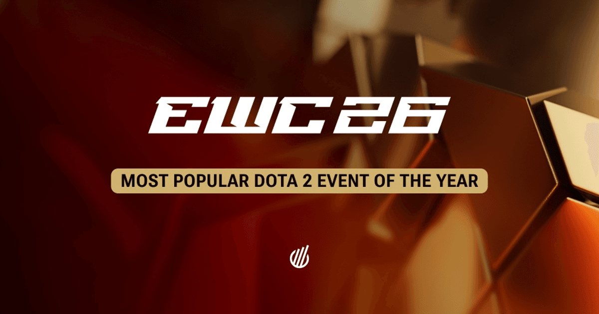 EWC 2026 Dota 2: Most Popular Yet Viewership Down 24% YoY cover