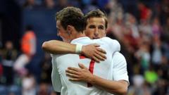 Keane was Kane's England team-mate - this week they are on different paths cover