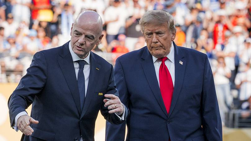 UEFA issue unprecedented statement after Gianni Infantino scraps World Cup sell-off plan cover