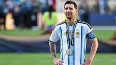 Messi says 'pain is immense' after losing World Cup final cover