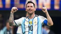 'We should all be excited' - Messi set for first England meeting cover